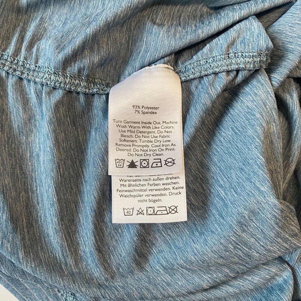 Eddie Bauer Active Short-Sleeve T-Shirt Blue Women's XL - Picture 6 of 9